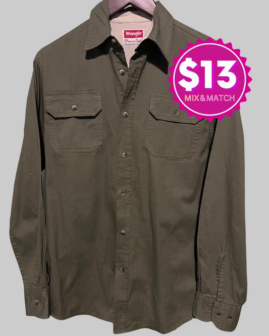 Wrangler Premium Quality Button-Up Women’s Shirt