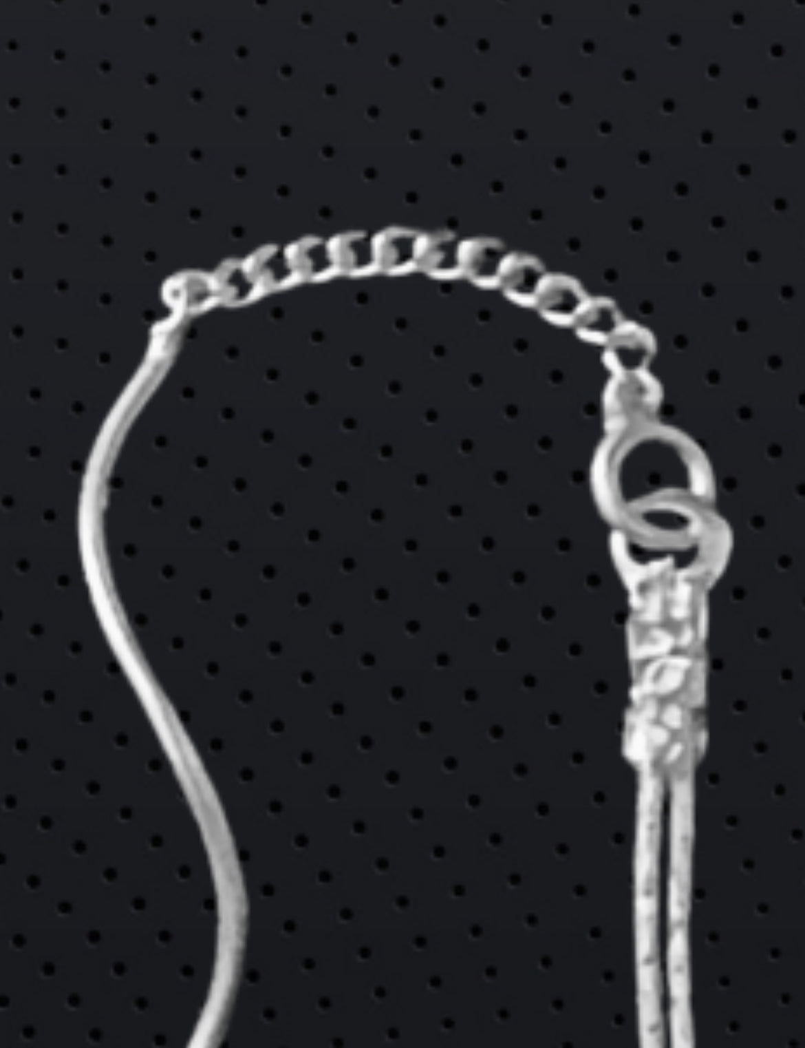 Pure 925 Sterling Silver Drop Earrings