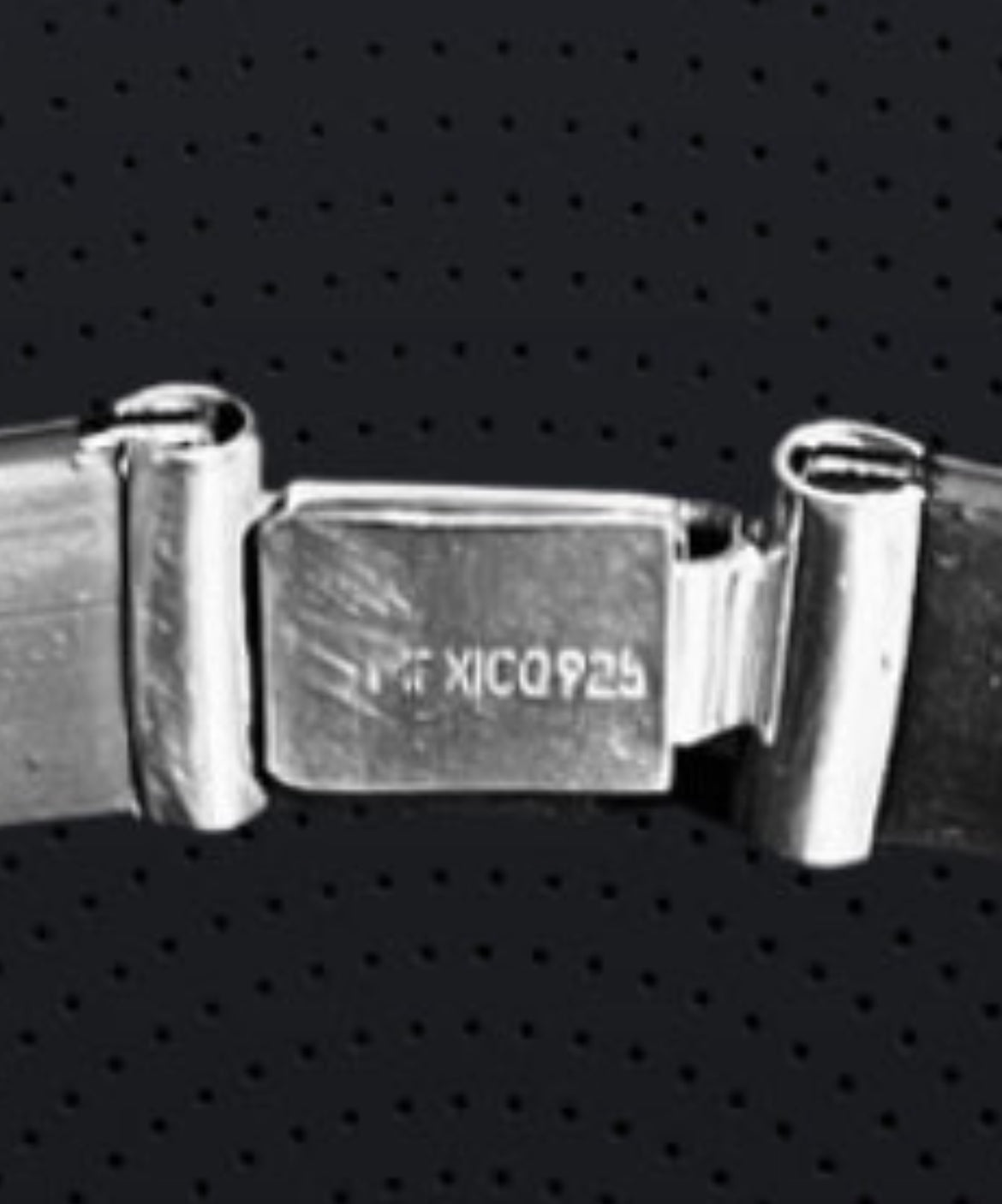 925 Pure Sterling Silver Geometric Symbol Bracelet